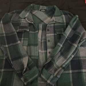 Plaid shacket